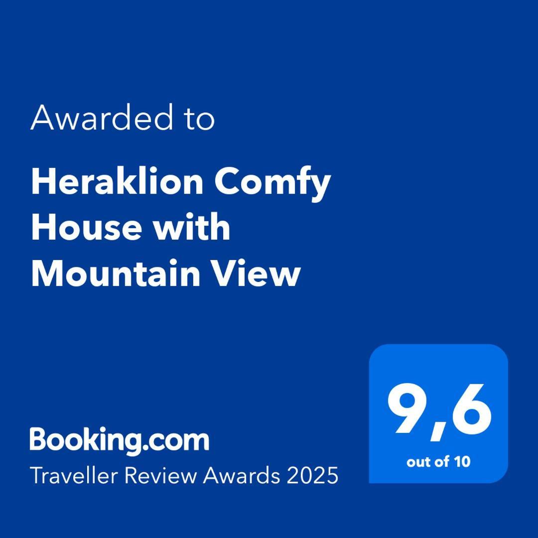 Heraklion Comfy House With Mountain View Exterior photo